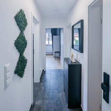 Apartment Alfa 3 6 Betten Wasen Mercedesbenz Mhp Arena L Bad I Kueche L Wifi & Smarttv L 3br & 6 Beds L Bathroom L Kitchen *